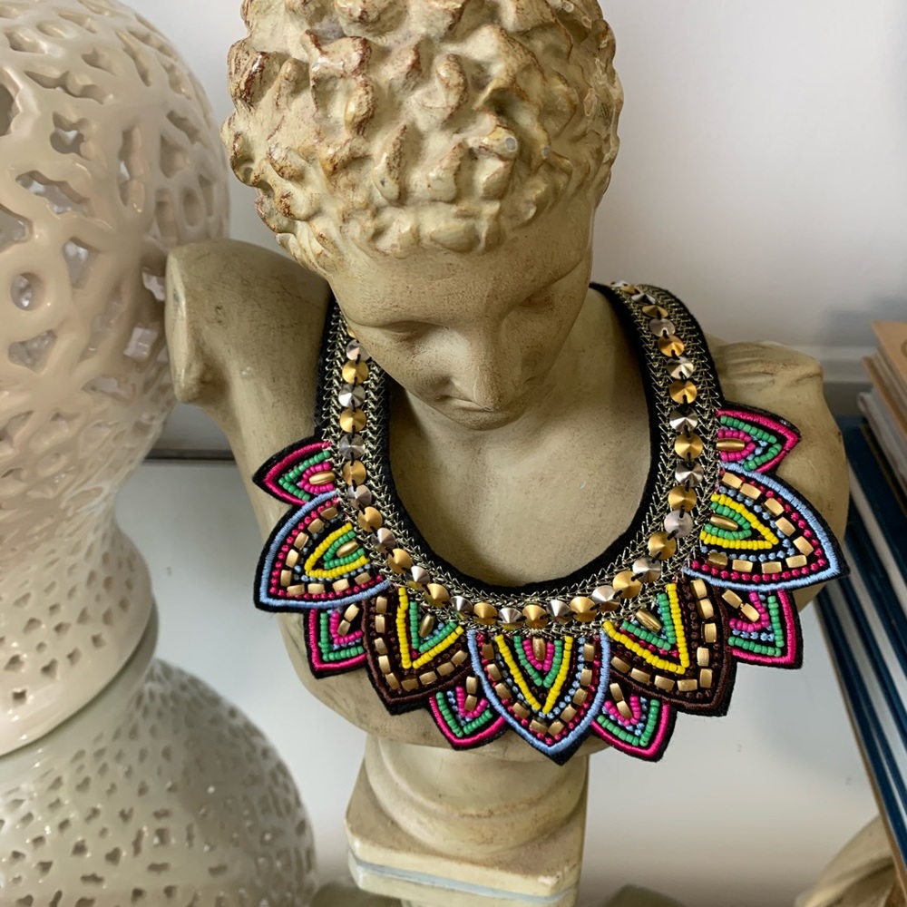 Fun and very unique beaded necklace